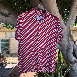 Topman Revere Striped Shirt